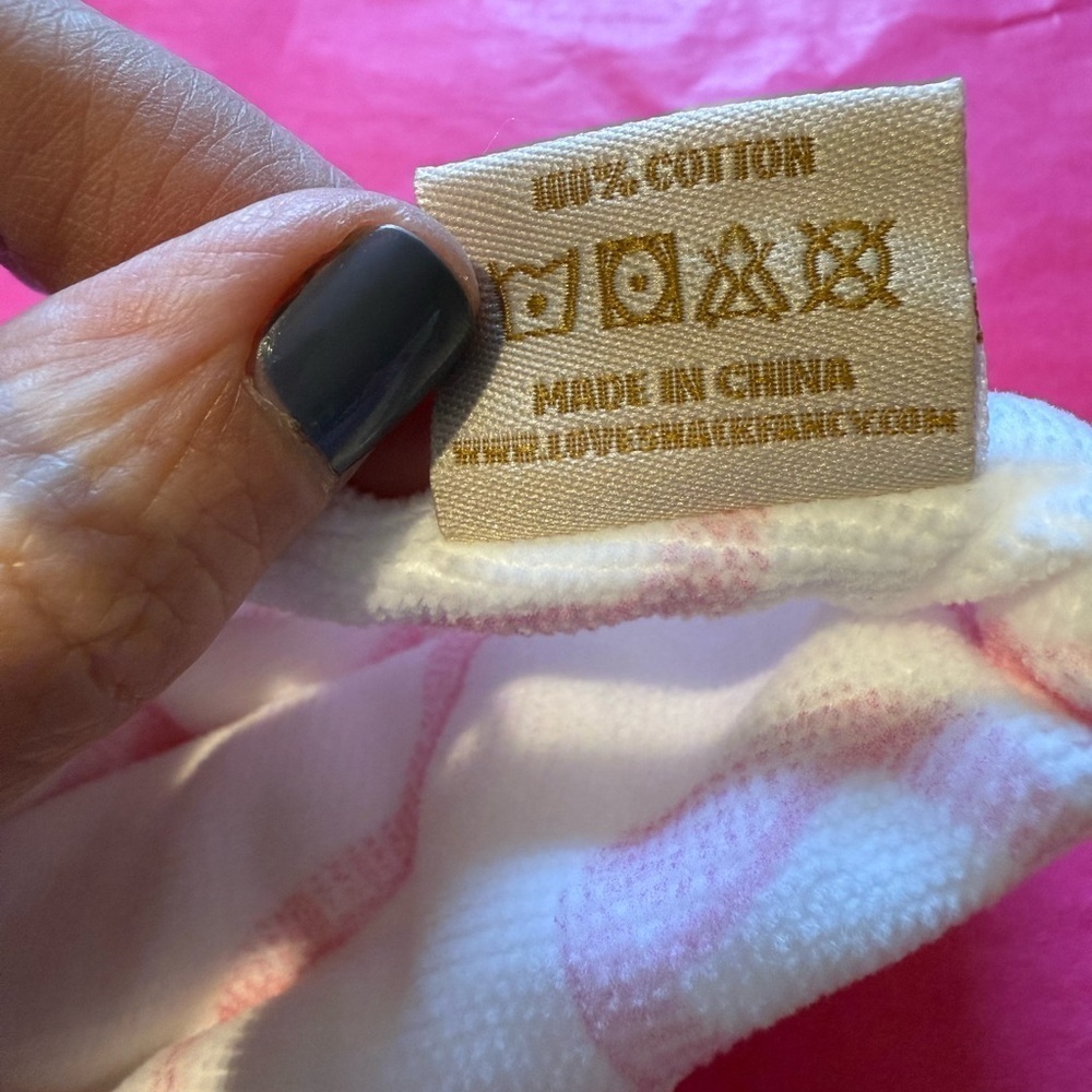 NWOT LoveShackFancy Bow Face Wash Beauty Headband Onesize retail $45 - Picture 8 of 11